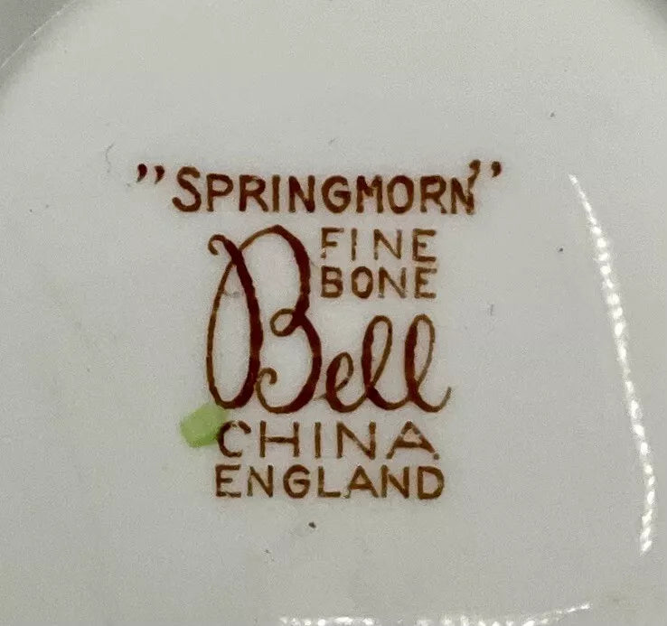 VINTAGE BELL SPRINGMORN 20 PIECE TEA SET SH27