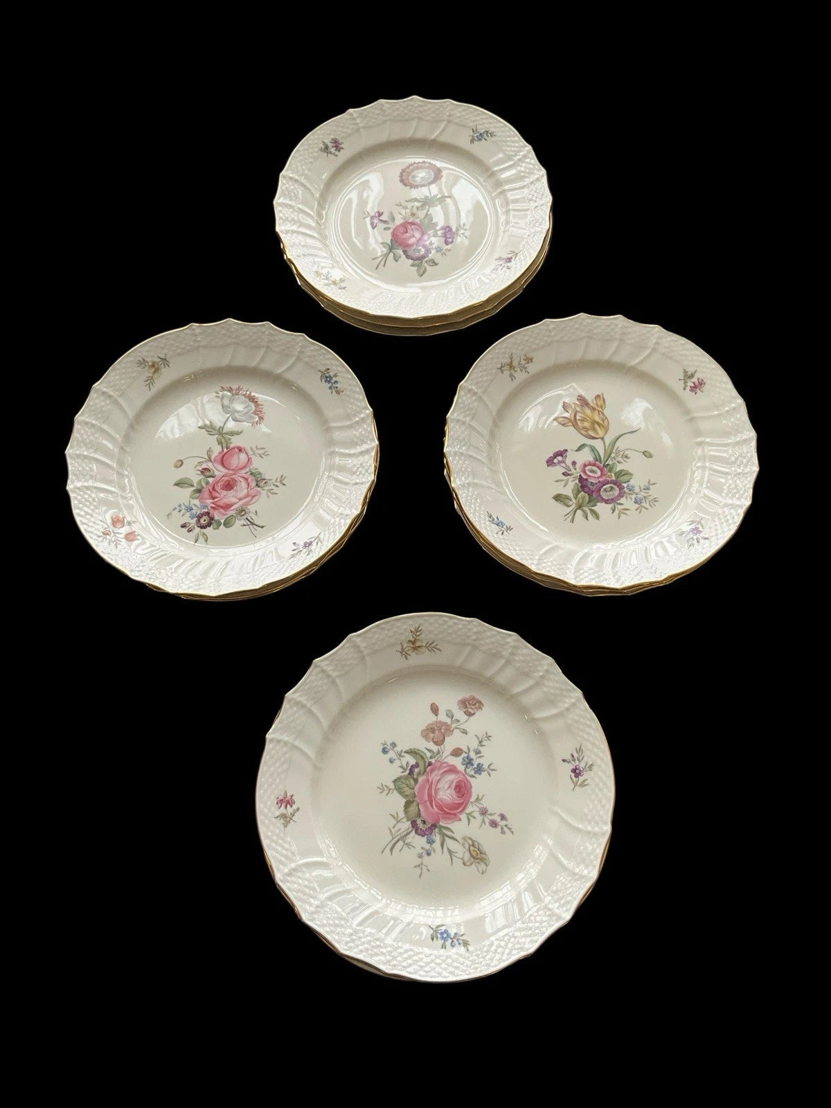 VINTAGE ROYAL COPENHAGEN FRIJSENBORG 29 PIECE DINNER SET SH90