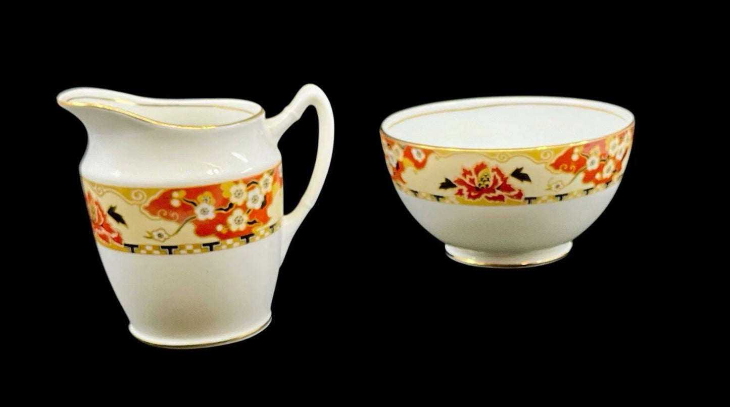 Share ANTIQUE 1920S ROYAL ALBERT CROWN CHINA HAWTHORNE 35 PIECE TEA SERVICE SH22