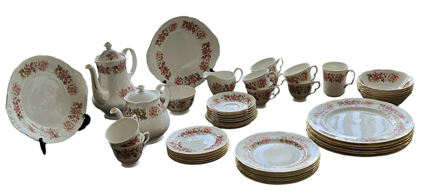 COLCLOUGH HEDGEROW 49 PIECE TEA/COFFEE DINNER SET SH 117