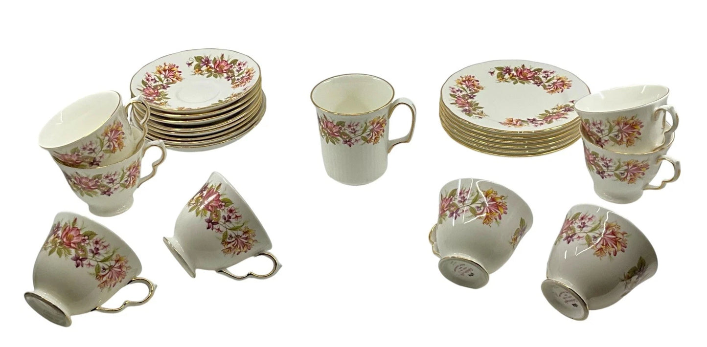 COLCLOUGH HEDGEROW 49 PIECE TEA/COFFEE DINNER SET SH 117