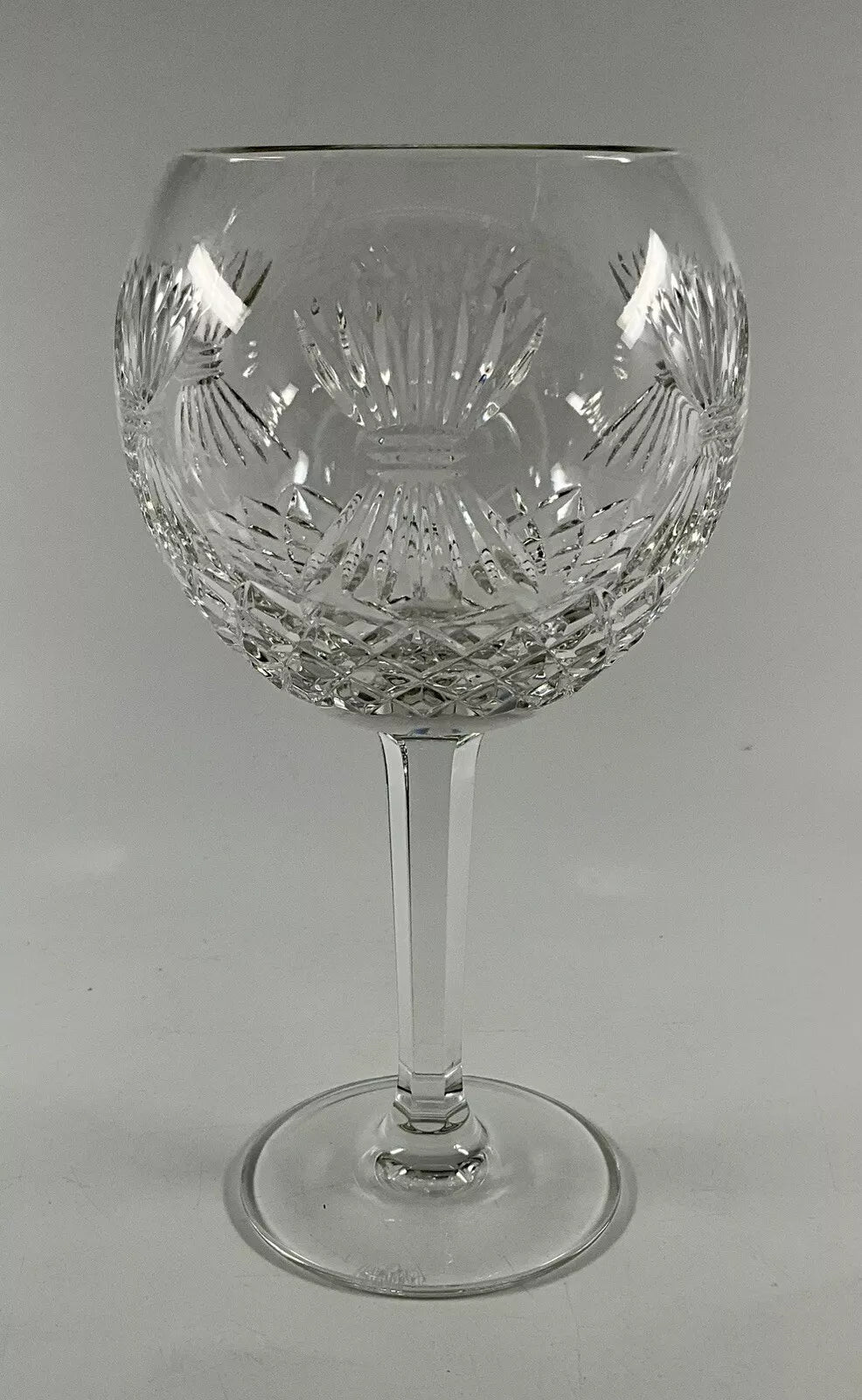 PAIR OF WATERFORD CRYSTAL MILLENIUM SERIES TOASTING GOBLETS PROSPERITY
