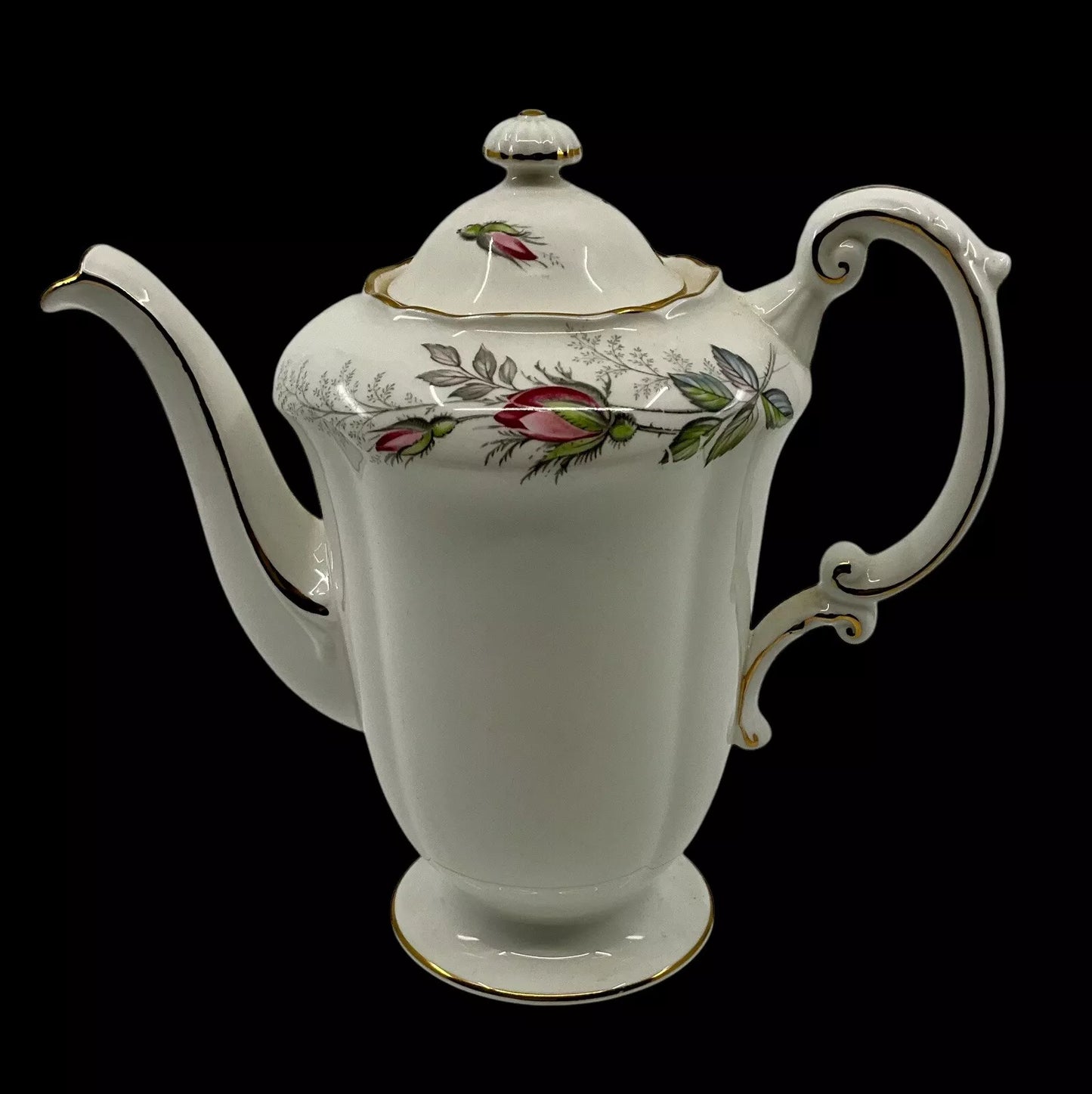 PARAGON BRIDAL ROSE 16 PIECE COFFEE SET INCLUDING COFFEE POT Sh32