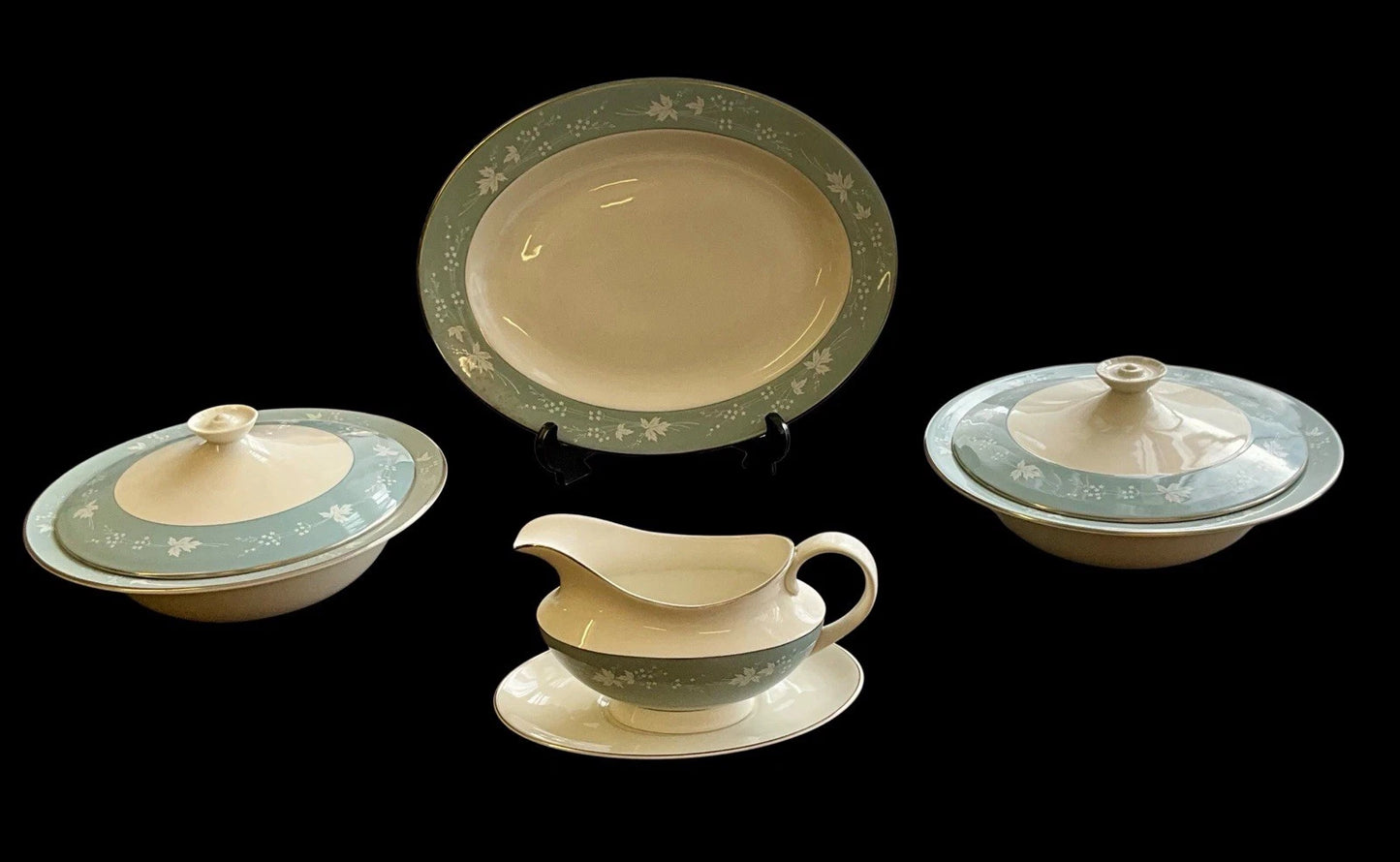 ROYAL DOULTON REFLECTION 47 PIECE DINNER/TEA/COFFEE SET