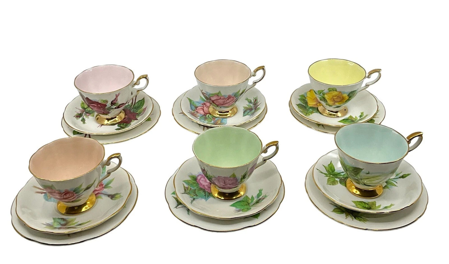 PARAGON WORLD FAMOUS ROSES 30PIECE SET BY HARRY WHEATCROFT SH116