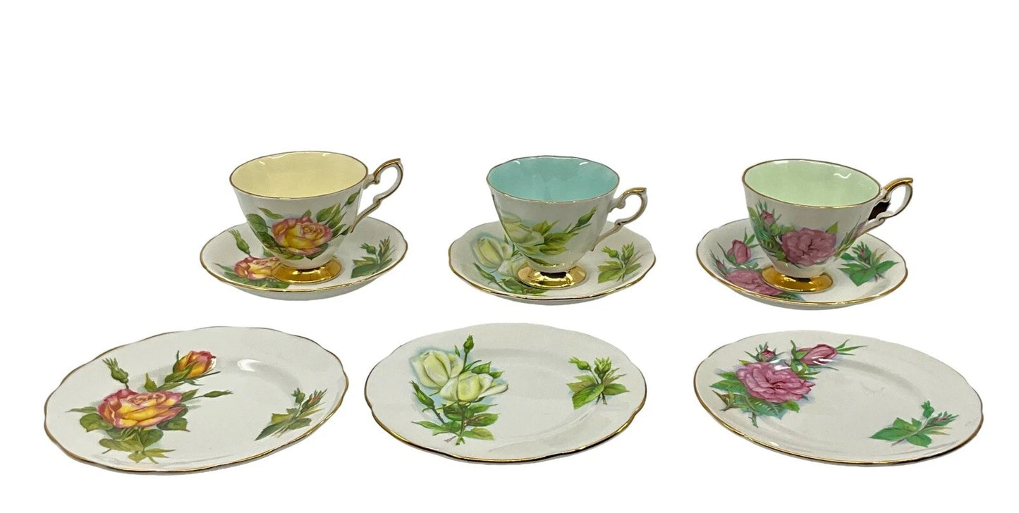 PARAGON WORLD FAMOUS ROSES 30PIECE SET BY HARRY WHEATCROFT SH116